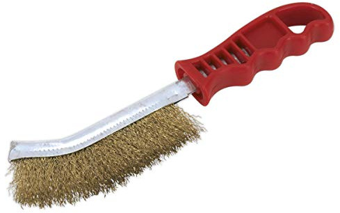 Sealey Wb05/R Wire Brush Brassed Steel Plastic Handle