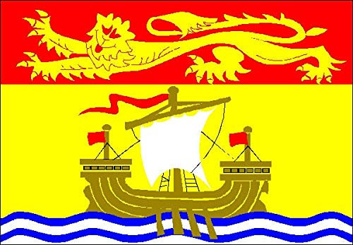flaggenmeer® Flagge New Brunswick 80 g/m² ca. 90 x 150 cm