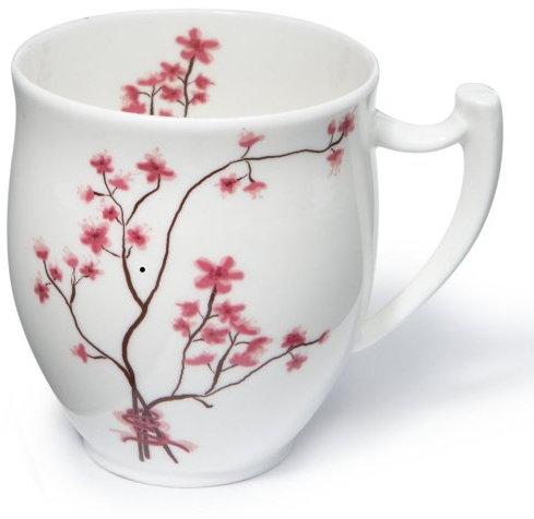 Tea Logic - Porzellan Becher Set „CHERRY BLOSSOM“ (1 Set = 2 Becher)