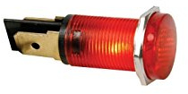 VELLEMAN - HRJC012R RundE 14mm LED-SIGNALLEUCHTE 12V rot 142986