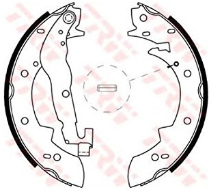 TRW Automotive AfterMarket GS6233 Brake Shoe