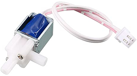 sourcingmap Électrovanne 12 V 1,6 W DC à cadre ouvert avec câbles