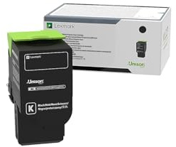 Lexmark C240X10 Original Tonerkartusche Schwarz 1 – Toner für Laserdrucker (6000 Seiten, Schwarz, 1 Stück)