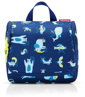 reisenthel toiletbag kids 23 x 20 x 10 cm/ 23 x 55 x 8,5 cm expanded / 3 l / abc friends blue