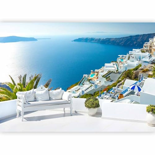 murando Photo Wallpaper 392x280 cm Peel and Stick Self-Adhesive Foil Print Wall Mura Landscape sea Nature c-C-0035-a-a