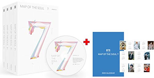 BTS MAP of The Soul: 7 [Ver. 4] Album, PHOTOBOOK_Lyric Book_Mini Book_Photocard_Post Card_Sticker_Coloring Paper_Folded Poster_Special Bonus/Privilege(Referring to The Bullet Point Below)