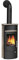 Kaminofen ORANIER Pori 5 (5,0 kW) Keramik Grappa Schwarz