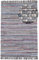 carpetfine Flachgewebeteppich Kelim Chindi Grau 140x200 cm | Moderner Teppich für Wohn- und Schlafzimmer