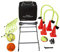 Ram Sports All in one Football Fitness Set - Includes Outdoor & Indoor Football & Mini Ball Pump, Passing Arcs & Training Cones, Step Hurdles, Agility Ladder, Skipping rope & Carry Bag.