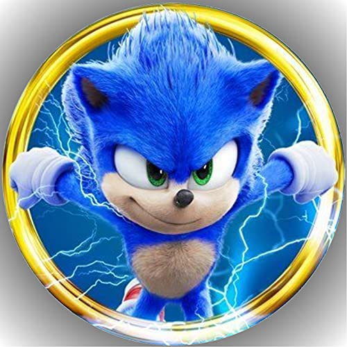Premium Esspapier Tortenaufleger Tortenbild Geburtstag Sonic K1