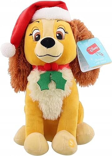 Disney Fell 27 cm Weihnachten Christmas, weich, Original mit Sound (LILLY)