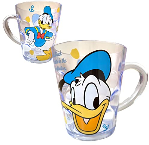 Everyday Delights Donald Duck Blue Robuster ABS-Kunststoffbecher, 250 ml