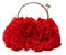 Jywmsc Femmes Floral Embrayage Sacs à Main Satin Fleur Sac de soirée Party Prom Sacs à Main