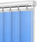 XINGWANGG Lamellenvorhänge Vertikaljalousie Fenster Rollo Jalousette UV-beständig Sonnenschutz Flächenvorhang Schiebevorhang Streifenvorhang,Anpassbare Größen Farben, Breite x Höhe (60cm x 100cm)