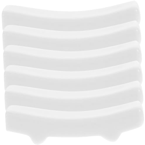 Cabilock 6 Piezas Resto de Palillos de cerámica Resto de Cuchara de Mesa Soportes de vajilla para el hogar Descanso Mesa cerámica Descanso práctico cerámica Porta Cubiertos para Restaurante