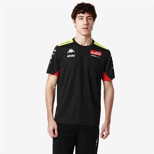 Kappa Unisex Vr46 Team Pertamina T-Shirt (1er Pack)