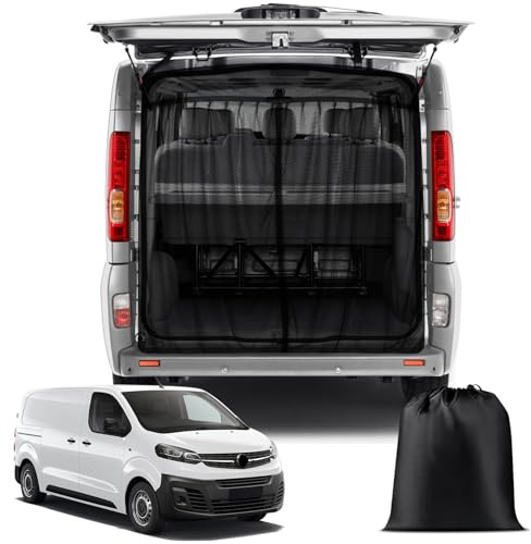 ZWPARTS Mosquitera Magnética Personalizada para 2001-2024 Renault Trafic 2001-2018 Opel Vivaro para Puerta Trasera, Mosquitera para Furgoneta para Puerta Trasera