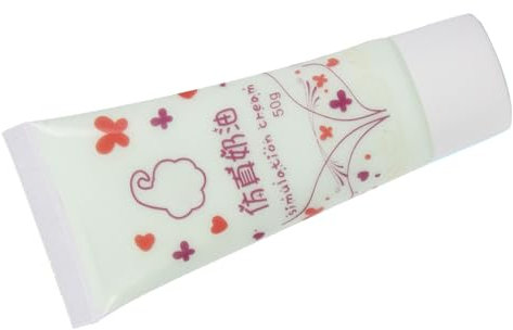 Imitation Cream Adhesive Gel, Beautify Phone Case 50ml Decorating Cream Clay Glue for DIY Phone Case (Light Green)
