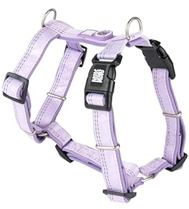 Max & Molly Hundegeschirr Matrix 2.0 Lavender/M in H-Form, für Hunde mit Gotcha! Smart ID, Geschirr Hund, Neopren Gepolstert & Reflektierende Nähte - Komfort für deinen treuen Begleiter