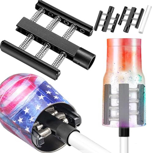 Cup Turner Inserts for Tumbler Turner, Adjustable Tumbler Foam Inserts Holder for Tumbler Turner Machine, 2 Pack for 10-40oz All Tumbler - Firm, Level and Easy to Use - 2 Pack