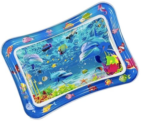 Setauoo Tapete de agua para gatos, tapete sensorial interactivo de agua para mascotas, juguetes de enriquecimiento de comodidad gruesa para interiores, piscina acuática, animales, gatitos
