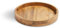 35cm Round Wooden Serving Tray with Handles, Rustic Wood Tray for Breakfast, Coffee, Snacks, Tea & Home Decor
