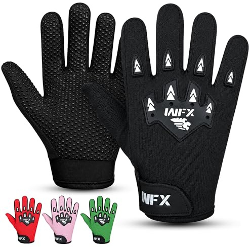 WFX Gants de vélo pour enfants pour jeunes motards, gants de protection de motocross avec prise sûre, gants essentiels pour Dirt Bike, BMX et VTT pour enfants