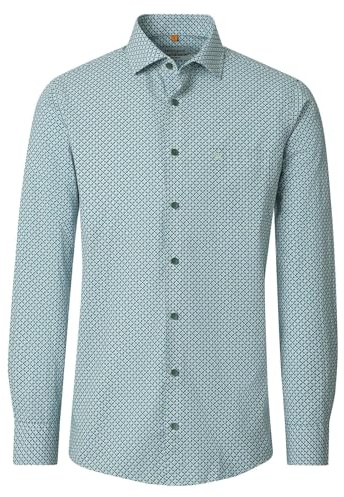 Redmond - Comfort Fit - Herren Freizeithemd (261020111), Größe:4XL, Farbe:Grün(600)