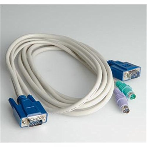 ROLINE KVM-Kabel Switch - PC (PS/2), 3 m, für 14.01.3224 und 14.01.3225