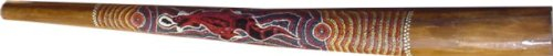 GURU SHOP Didgeridoo aus Holz - Modell 1, Braun, 130x10x10 cm, Musikinstrumente