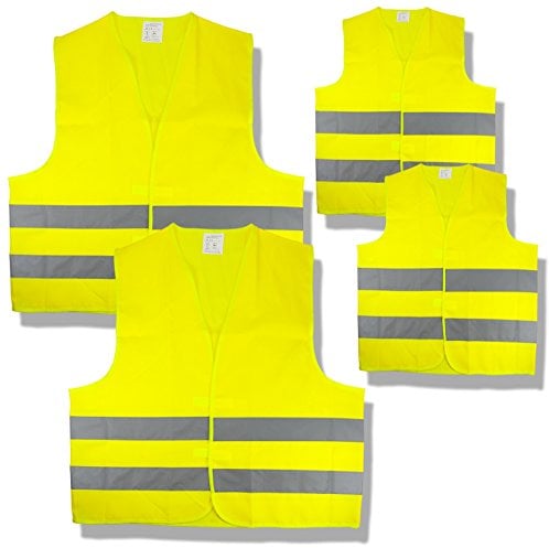 CARTREND 50252 Warnweste Sicherheitsweste Polyester