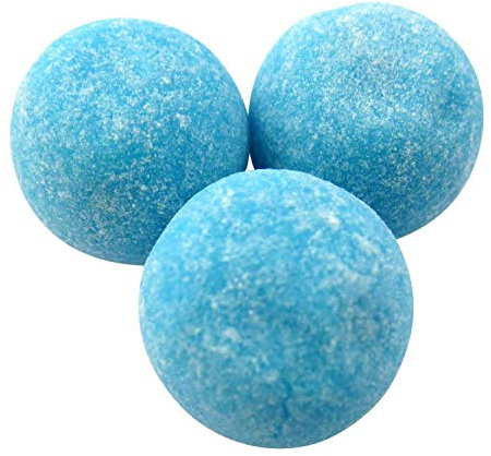KINGSWAY CANDY SWEETS - Over 300 Different Sweets & Weights to Choose From (Sour Blue Raspberry Bon Bons, 500g)