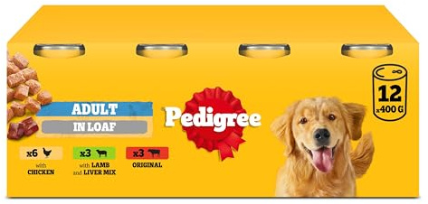 PEDIGREE Meat Loaf Hunde Nassfutter Sortimentpackung - 12x400g