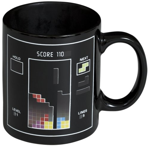 Grinscard Keramik Tasse mit Animiertem Thermoeffekt - Puzzle Game Design 0,3l - Motiv Kaffeetasse zum Verschenken