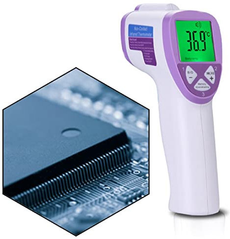 Digitales Infrarot Thermometer Baby Kind Stirn Thermometer kontaktlos Temperatur Messung FT1