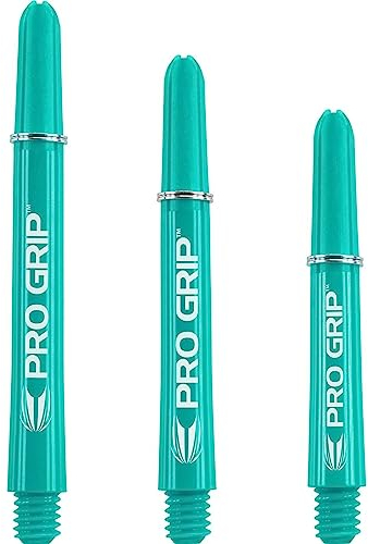 Target Pro Grip Dart Shafts Aqua, 3 Stück (Short - SHT)
