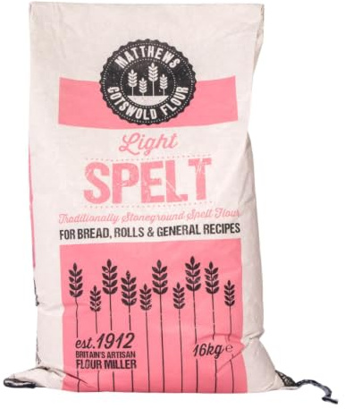 Matthews Cotswold White Spelt Flour - 16kg Bag (Single Sack)