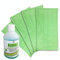 KIT PULILAVA FOLLETTO SP520 SP530 4 PANNI PAVIMENTI E DETERGENTE COMPATIBILE