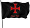 Deus Vult Knights Templer Garten Flagge Banner Flagge für innen/außen 3 X 5