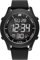 Skechers Montre pour homme Rosencrans, mouvement digital, boîtier en polycarbonate noir 46mm avec bracelet en silicone, SR5107