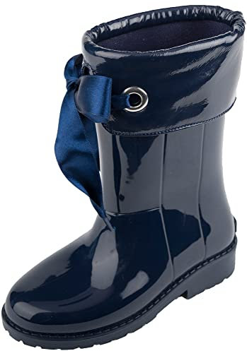 Chicco, Stivale Bimba in Vernice e Antipioggia, Blu (28 EU)