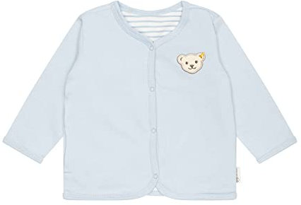 Steiff Unisex Baby Wendejacke GOTS Jacke, Celestial Blue, 62