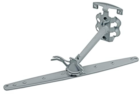 easyPART Kompatibel/Ersatz für Bauknecht 481010555121 Sprüharm Oben Geschirrspülerarm aus Kunststoff Spülmaschine Geschirrspüler Whirlpool mit Sprüharmrohr und Ankupplungsstück Ignis Neckermann IKEA