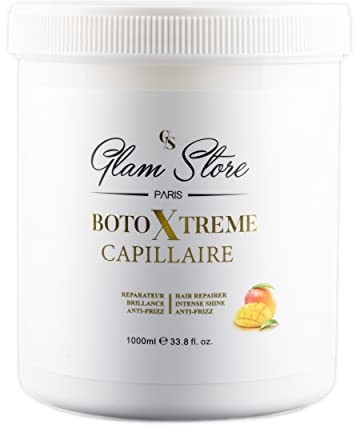 GLAM STORE BOTOXTREME 1 Kg capillaire soin masque pour cheveux abimés (mangue)