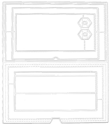 Stanzschablonen, Geschenkbox und Grußkarte Metall Stanzformen Scrapbooking Prägeschablonen Schablonen Cutting Dies Für Fotopapier,r 3D Karten Handwerk Prägen DIY Herstellung Geburtstag Geschenk