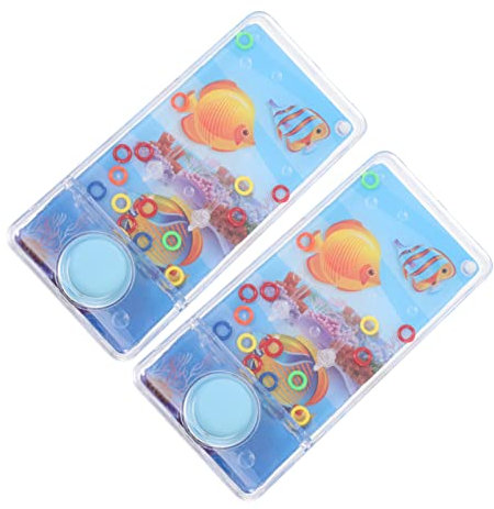 Zerodeko 2stücke Handheld Wasserring Spielzeug Wasserwerfen Ringe Für Junge Mädchen Fördert Hand-Augen-koordination Und Konzentration Wasserspielzeug Für Pool Freien Leicht Und