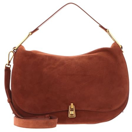 Coccinelle Leder Handtasche Schultertasche Magie Suede Handbag