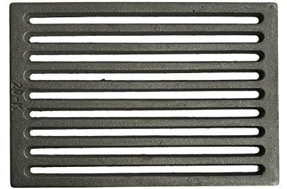 eRicambi, Griglia in Ghisa per Camini e Stufe a Legna e Focolari Pellet, CLAM COMFORT FOCO 75/85, Dimensioni: 30x20,6 (cm), Spessore 1 cm, Peso 2,5Kg per Caduta Cenere