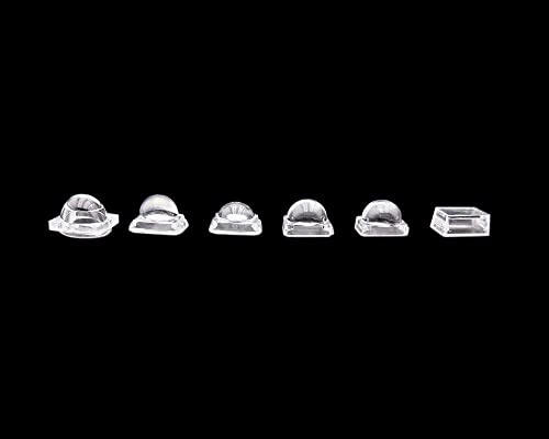 Cleiscry 1000pcs Objektiv Für 5050 LED WS2812 APA102 WS2811 SK6812 10 30 60 90 120 140 Grad Winkel Objektiv (140°, Transparent)