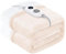 Warmrest Heizdecke mit Abschaltautomatik 𝟏𝟑𝟎 𝐱 𝟏𝟖𝟎 𝐜𝐦, 6 Temperaturstufen & 1~10 Stunden Auto-Off-Timer Überhitzungsschutz, Flanell Sherpa Elektrische Wärmedecke fürs Bett, Waschbar Beige